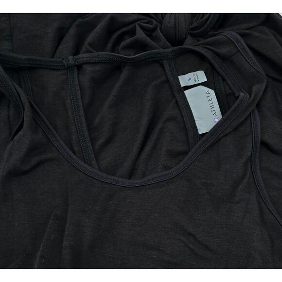 Athleta Essence Tie-Back Tank In Black - Picture 4 of 6